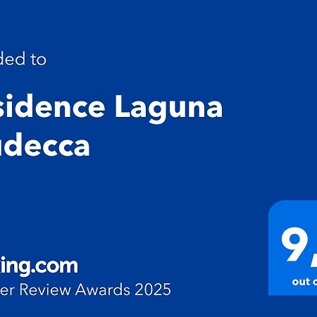 Residence Laguna Giudecca Wenecja Zewnętrze zdjęcie